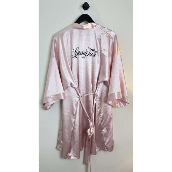 LOVING TAN Deluxe Robe in Pink Size OSFM - Picture 6 of 9